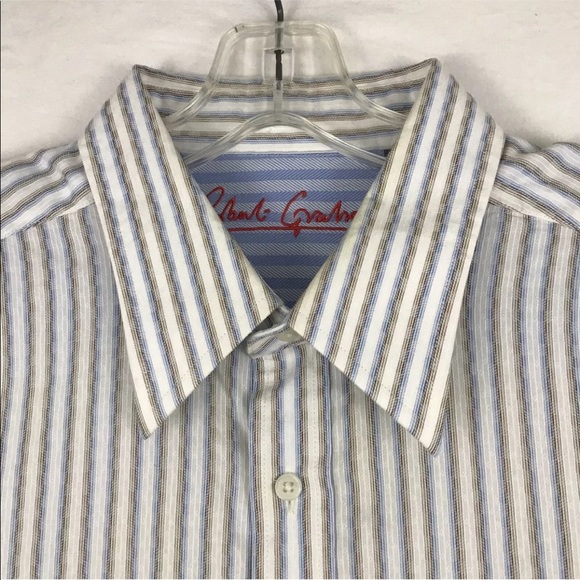 Robert Graham Mens Long Sleeve Shirt - Picture 3 of 9